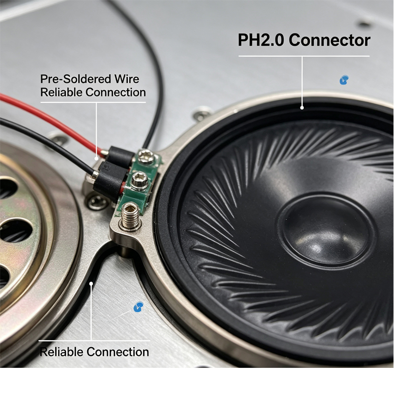 Speaker Terminal - 2 piezas de altavoces ultrafinos nuevos