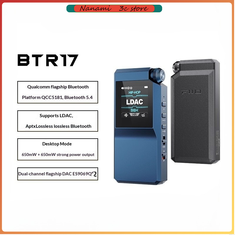 Sbc Audio Amplifier - FiiO BTR17 auriculares portátiles con decodificación