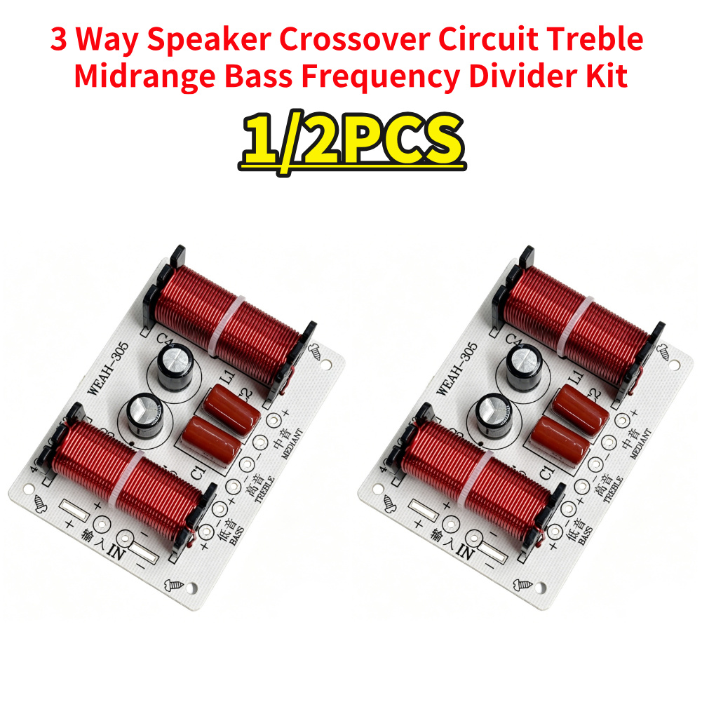 Speaker Crossover - Crossover de Audio de 3 Vías