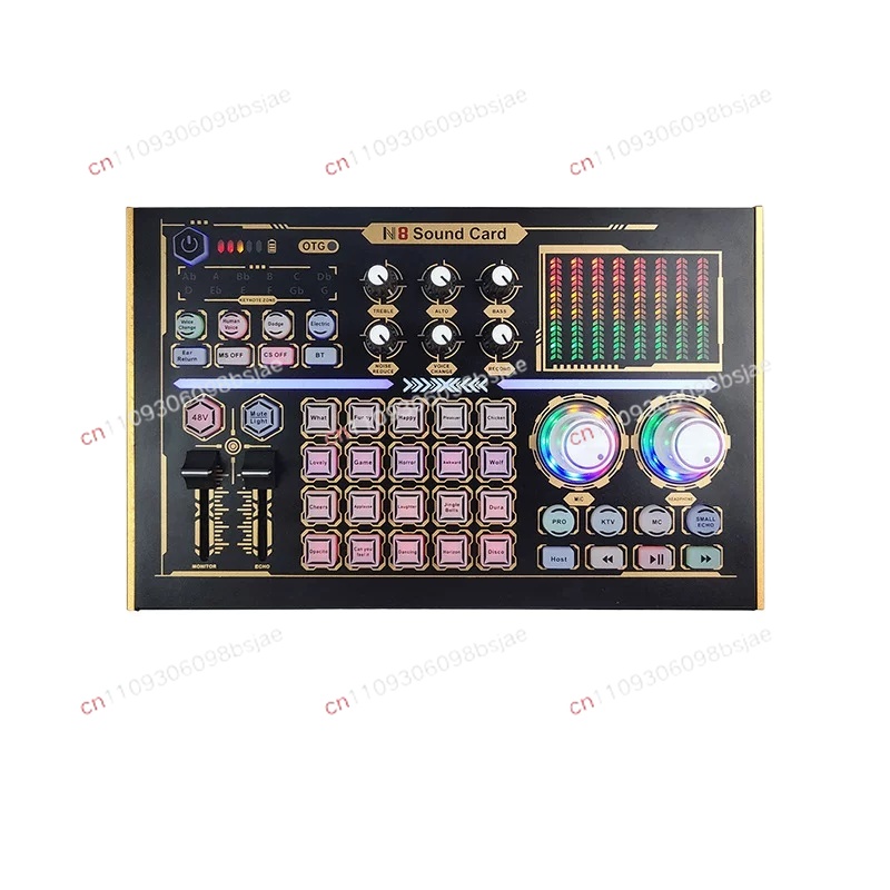 Usb Sound Card - Tarjeta de sonido en vivo GAX-N8