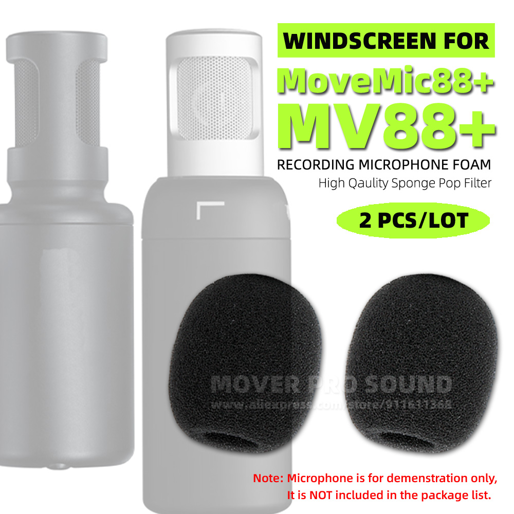 Microphone Capsule - SnapVox Compatible con SHURE MOVEMIC88+ MV88+