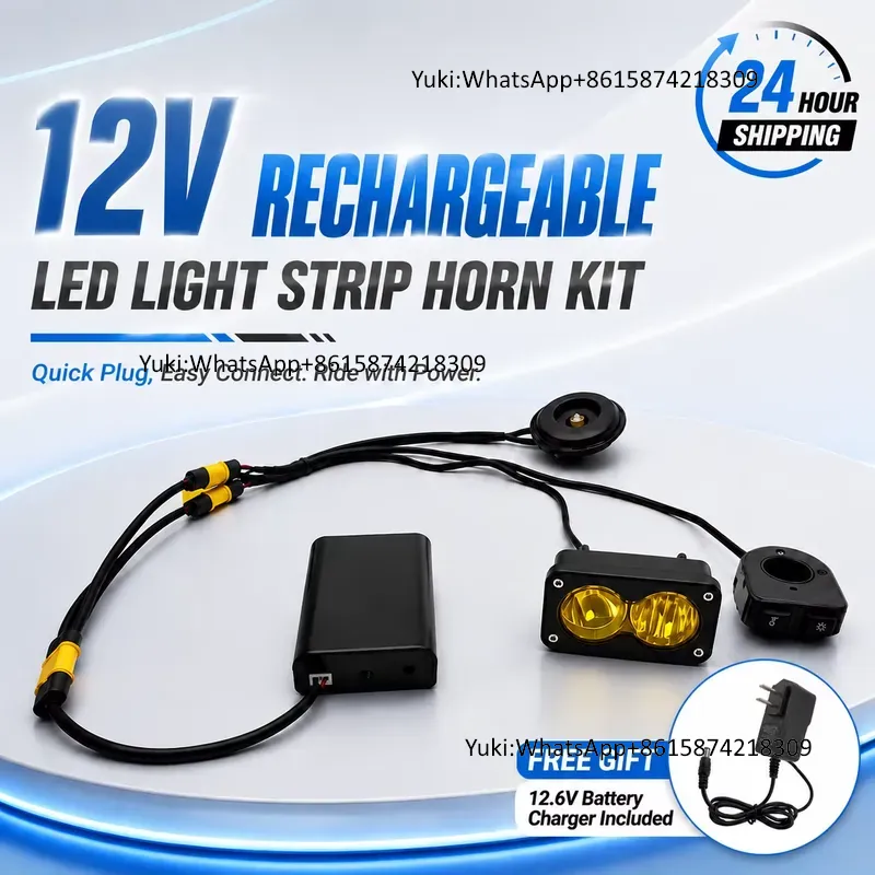 Speaker Kit - Sistema de Iluminación LED Recargable de