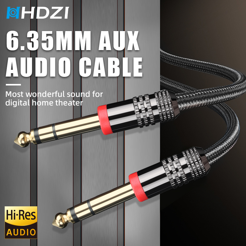 Trs Cable - Cable de guitarra TRS de 6.35