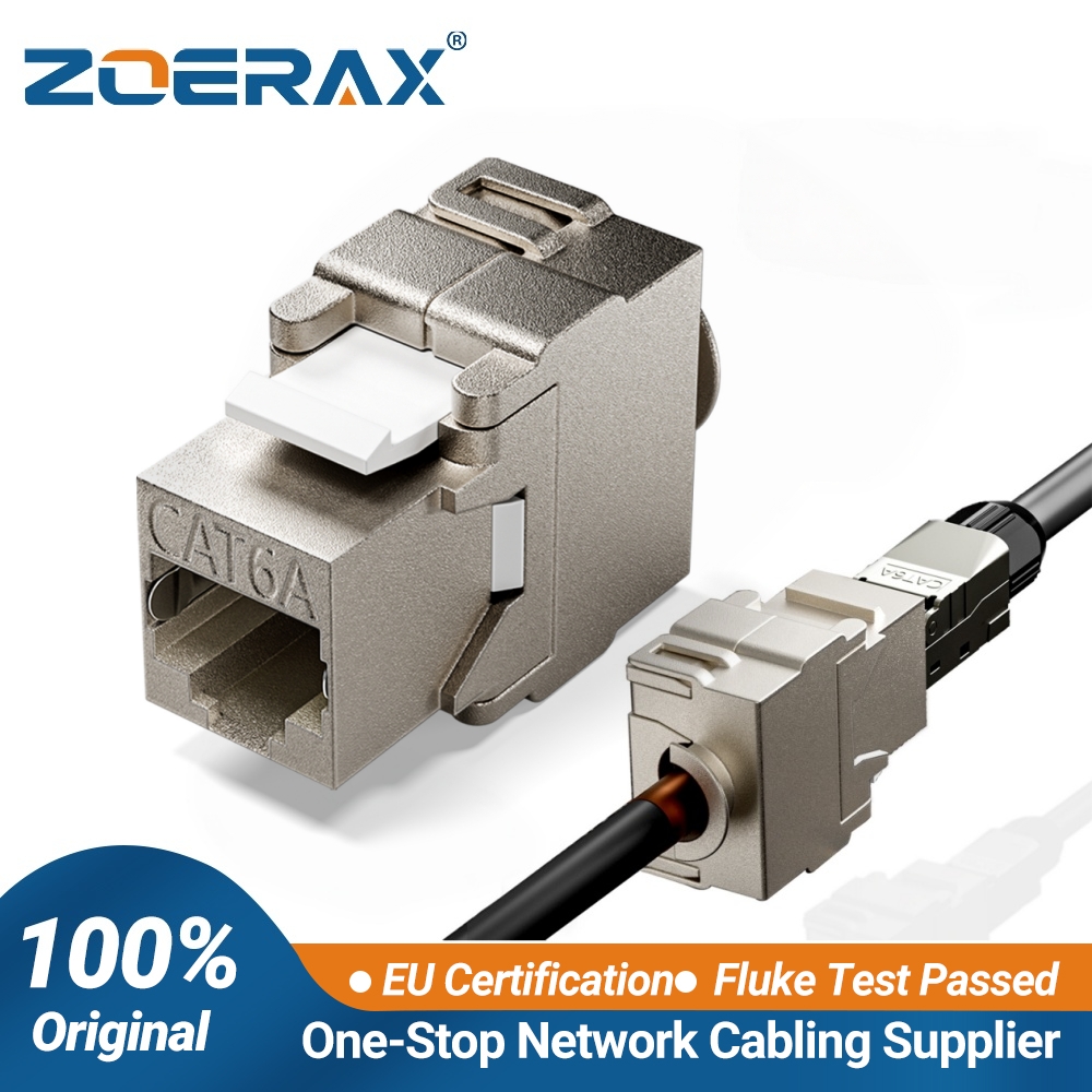 Rj45 Jack - Módulos Keystone ZoeRax, Conector Keystone CAT6A