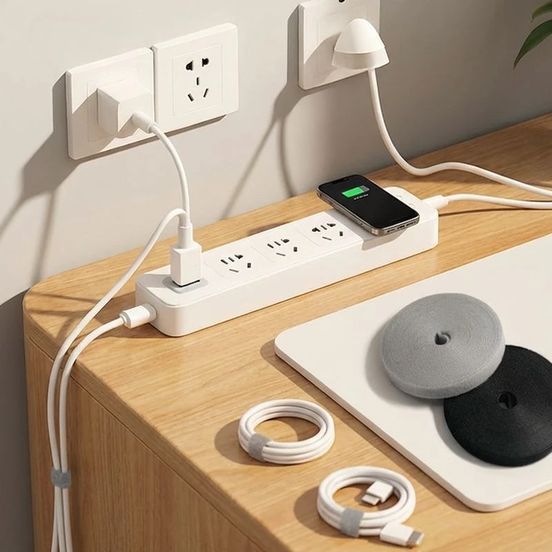 Headphone Parts - Organizador de cables, cinta adhesiva con