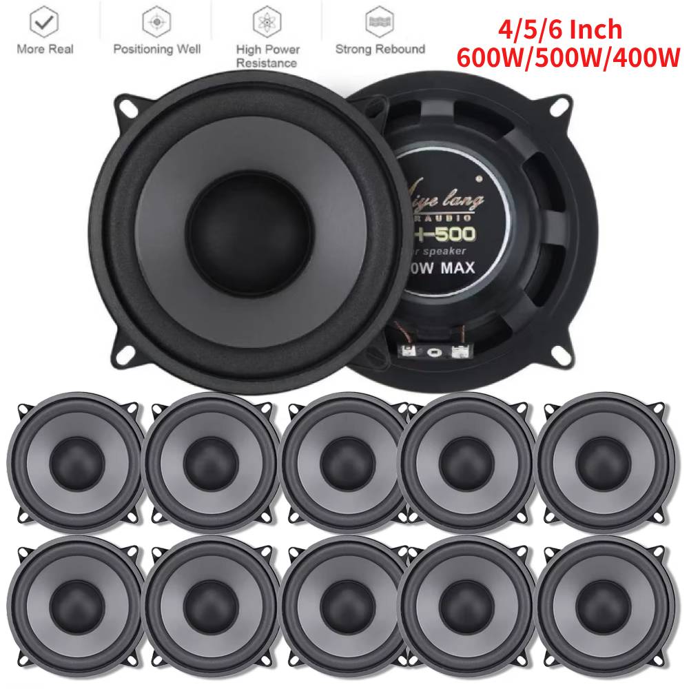 Speaker Crossover - Altavoz estéreo Coaxial HiFi Universal para