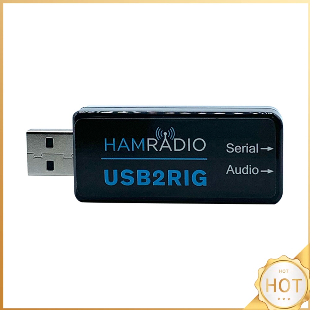 Usb Sound Card - Adaptador de Sonido USB2RIG para Radio,