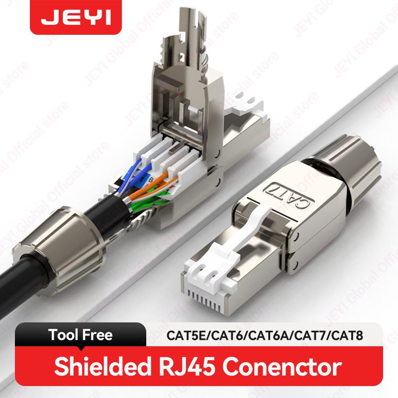 Conector RJ45 CAT7 6A 8P8C STP - Rj45 Jack reseña y precio