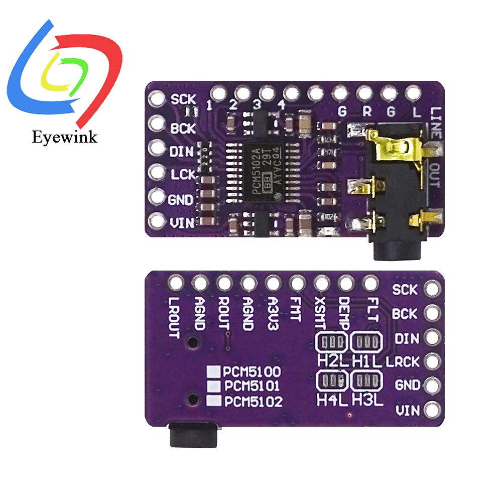 Interfaz I2S PCM5102A Módulo d - Pcm5102 reseña y precio