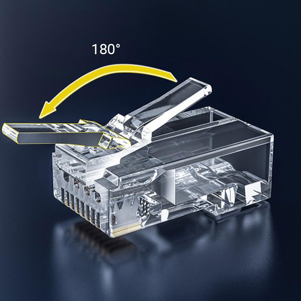 Conector RJ45 CAT6 de Pasante, - Rj45 Jack reseña y precio