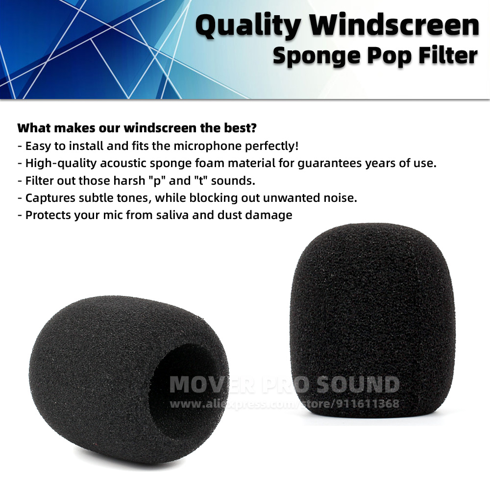 Filtro antipop para micrófono, - Microphone Capsule reseña y precio