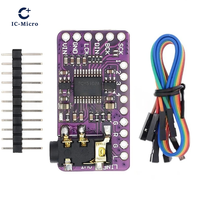 Módulo decodificador DAC PCM51 - Pcm5102 reseña y precio