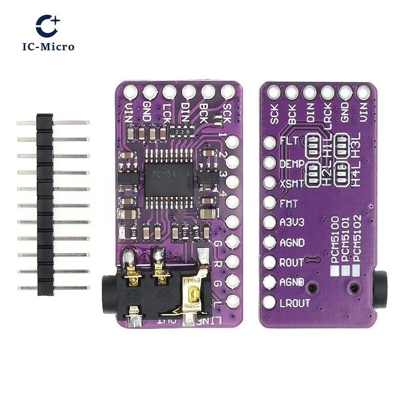 Módulo decodificador DAC PCM51 - Pcm5102 reseña y precio