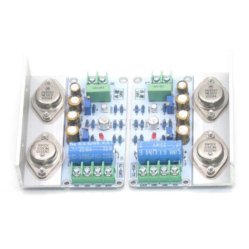 Un par de amplificadores estér - Hifi Amplifier Board reseña y precio