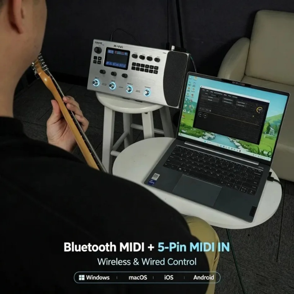 M-VAVE MK-300 Procesador de Mo - Audio Interface reseña y precio