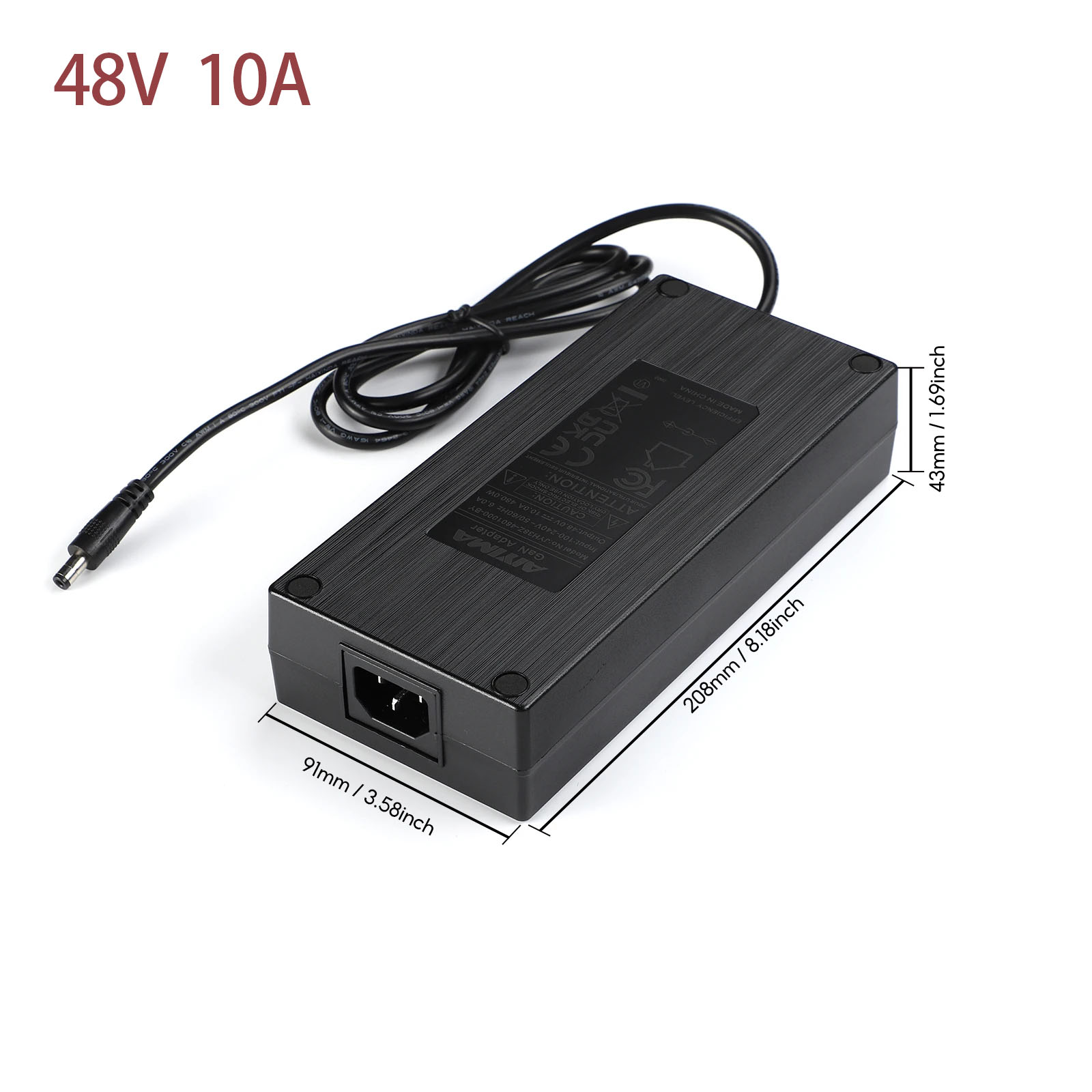 AIYIMA 48V 10A Gan amplificado - Es9018 Dac reseña y precio