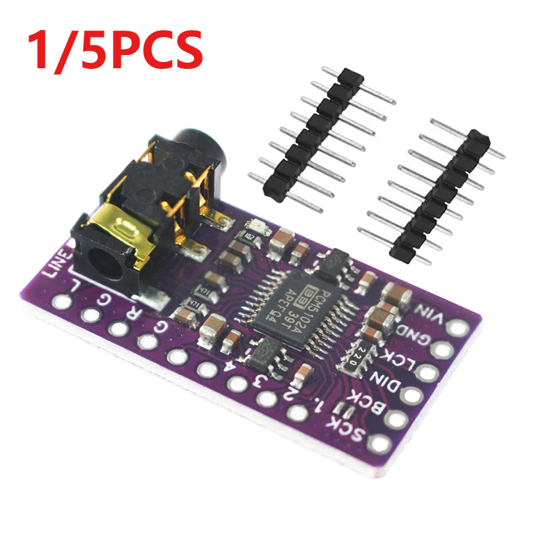 1/5 Uds interfaz de GY-PCM5102 - Pcm5102 reseña y precio