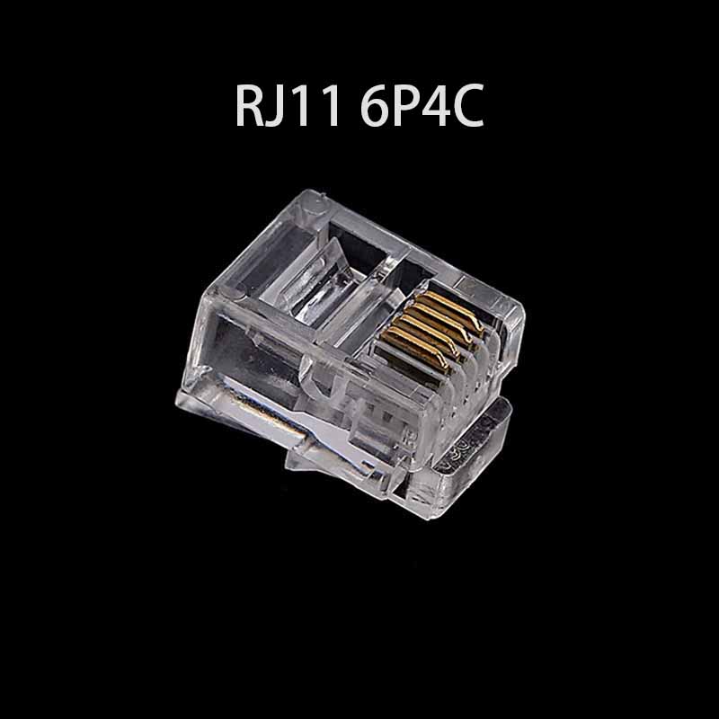 20/50/100 Uds RJ11 6P2C 6P4C 6 - Rj45 Jack reseña y precio