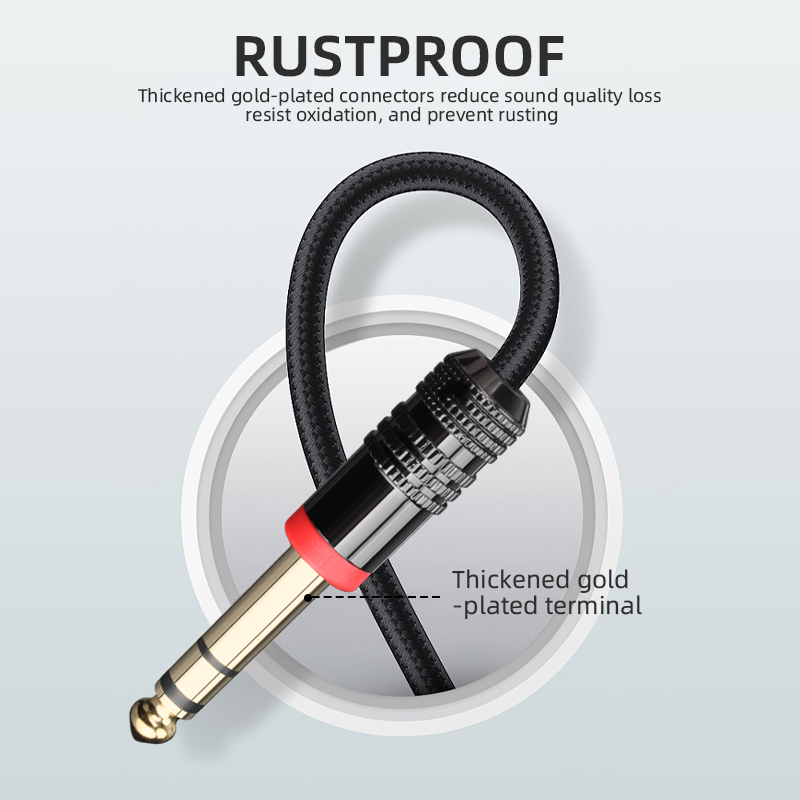 Cable de guitarra TRS de 6.35  - Trs Cable reseña y precio