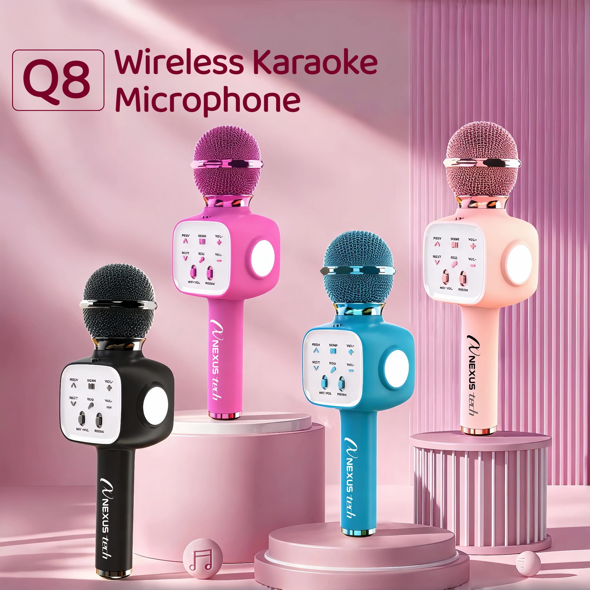Micrófono de karaoke inalámbri - Speaker Kit reseña y precio