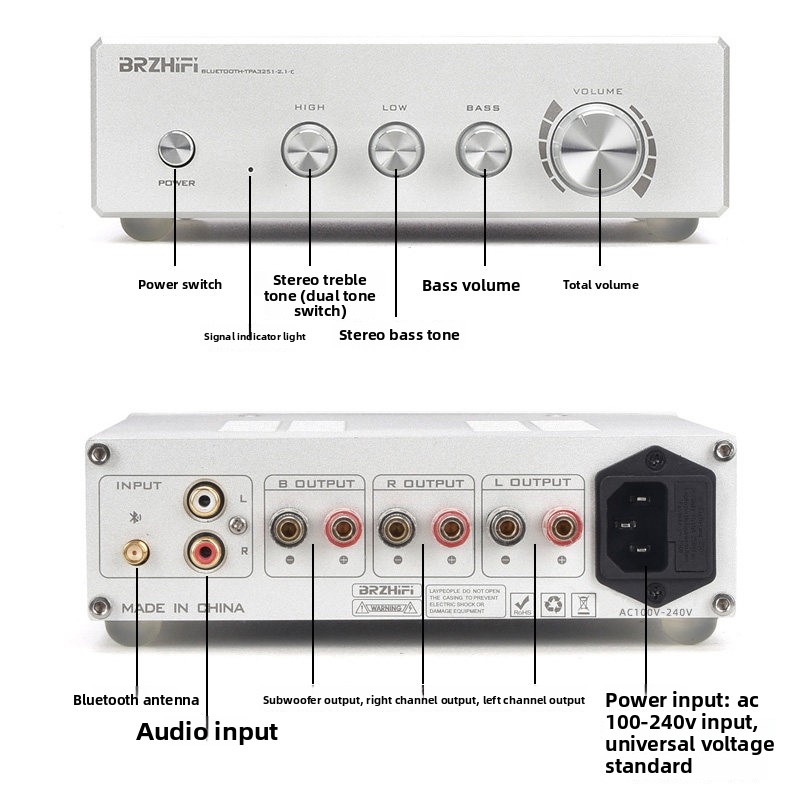 CHN 2027 nuevo amplificador de - Es9018 Dac reseña y precio