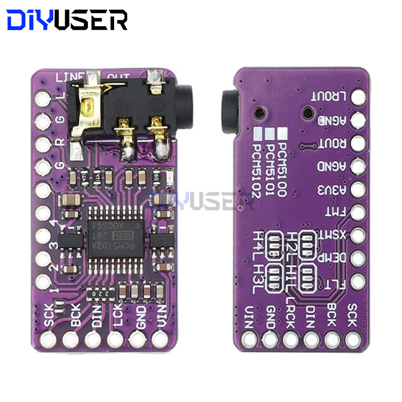 Interfaz DIYUSER I2S PCM5102A  - Pcm5102 reseña y precio