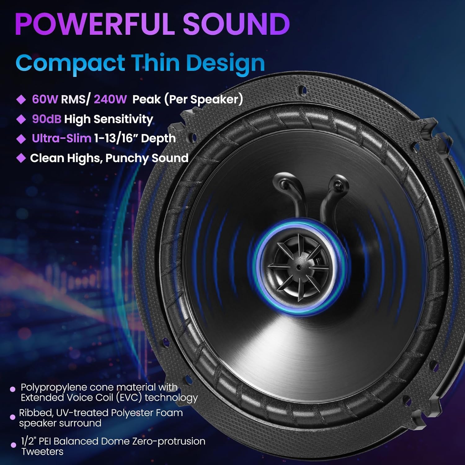 Altavoces de 6.5 pulgadas para - Speaker Kit reseña y precio