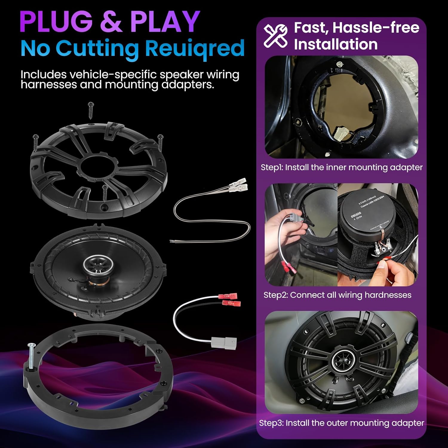 Altavoces de 6.5 pulgadas para - Speaker Kit reseña y precio
