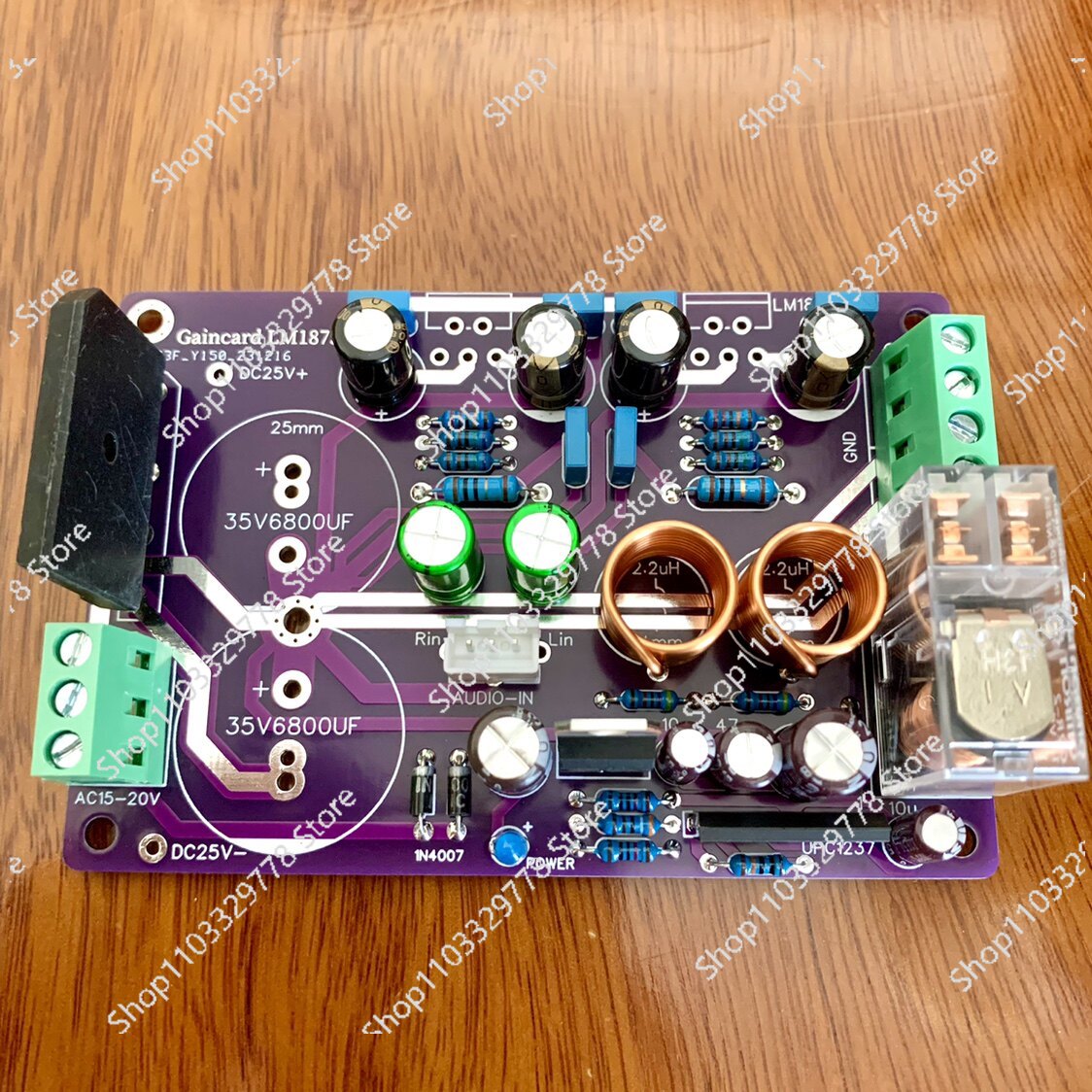 Nueva versión revisada de la p - Hifi Amplifier Board reseña y precio