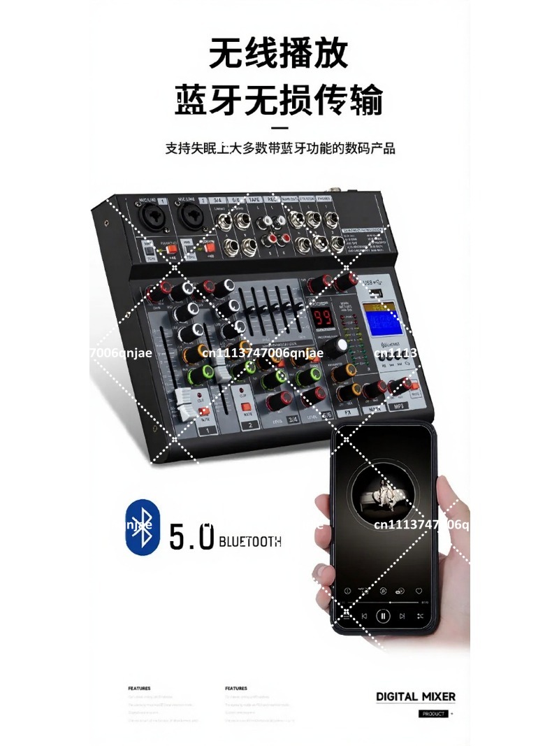 Mezclador de Audio Profesional - Usb Sound Card reseña y precio