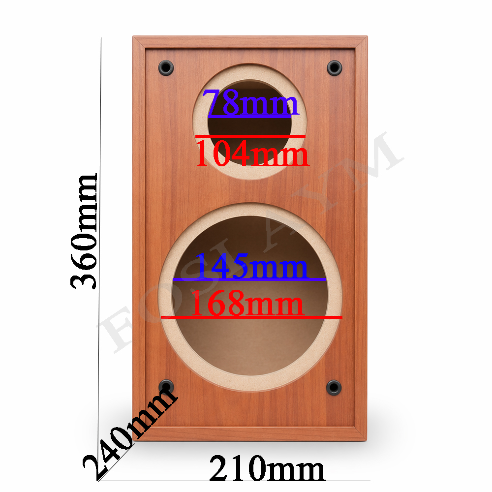 Caja de Altavoz de Madera FOSI - Speaker Enclosure reseña y precio