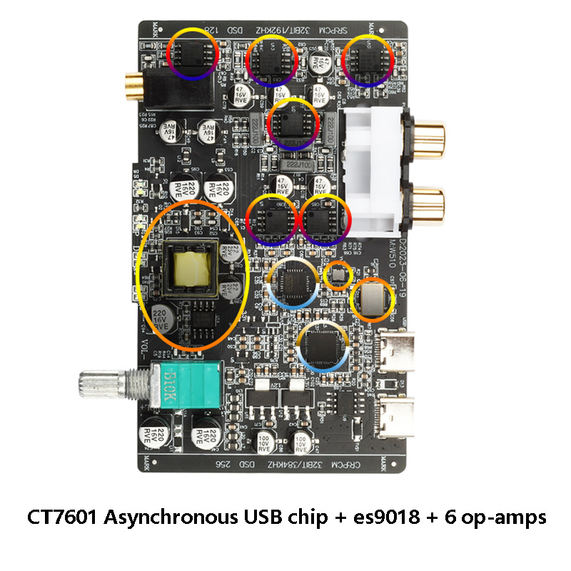 Mini decodificador de Audio HI - Es9018 Dac reseña y precio